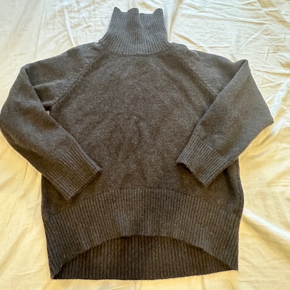 Wool-blendđź–¤mock neck sweater - Picture 3 of 4